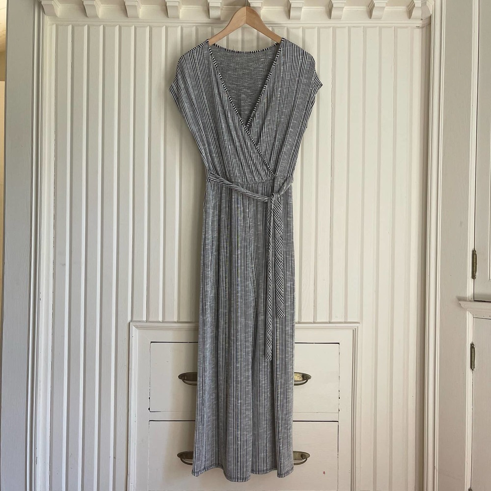 Striped Jumpsuit Size 8-10?